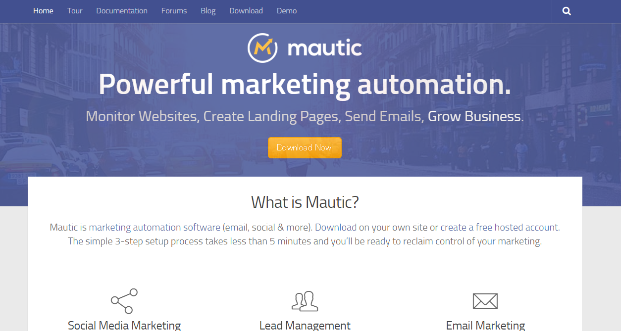 今私の中で熱のあるマーケティング・オートメーション「mautic」
